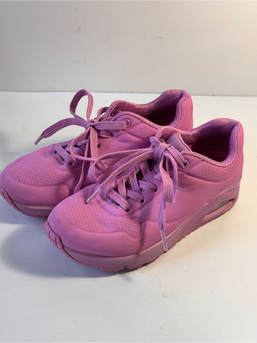 Skechers Uno Stand On Air Pink Sneakers Size 5.5